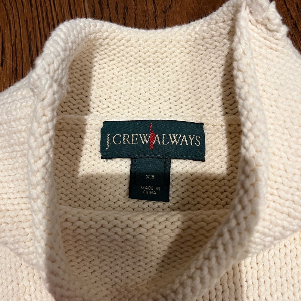 J. Crew roll neck sweater